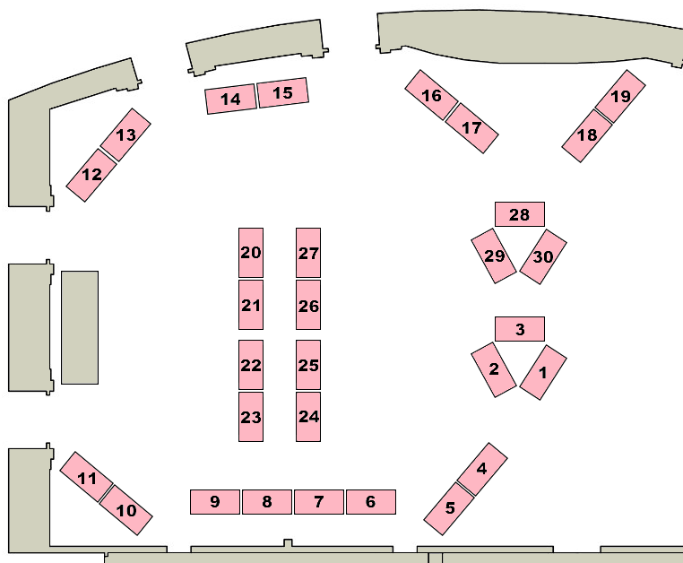 Night Market Dealer Map