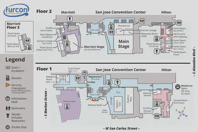 Convention Venue Map