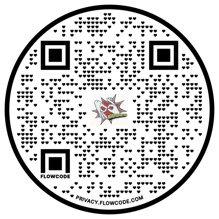 Nerdterpreters contact QR code